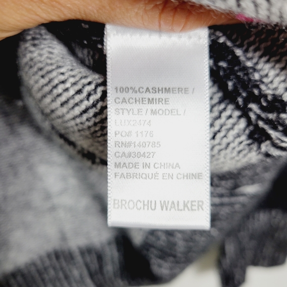 Brochu Walker cashmere boxy sweater - Picture 8 of 8